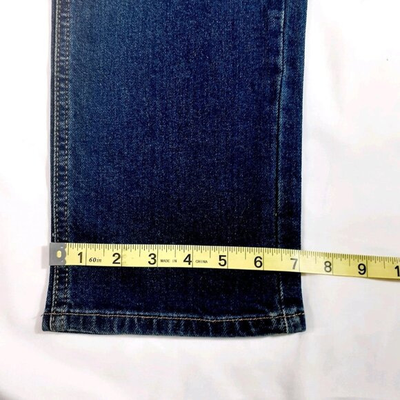 Levi Strauss Signature Jeans Mens 28x30 Athletic Fit Dark Wash Denim - Picture 13 of 14